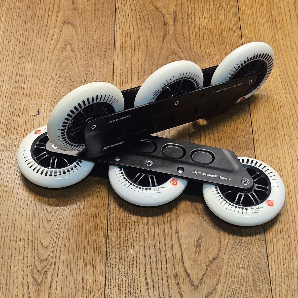 165mm Surface 2in1 Storm 3x110mm 4x84mm 260mm + Wheels set