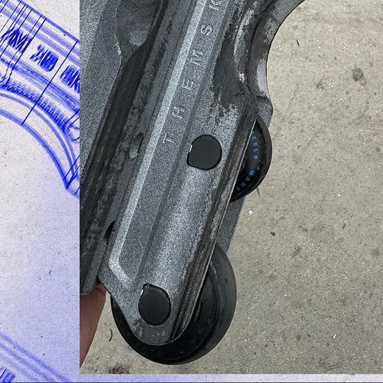 Axles 8mm L36 Allen/Hex pcs