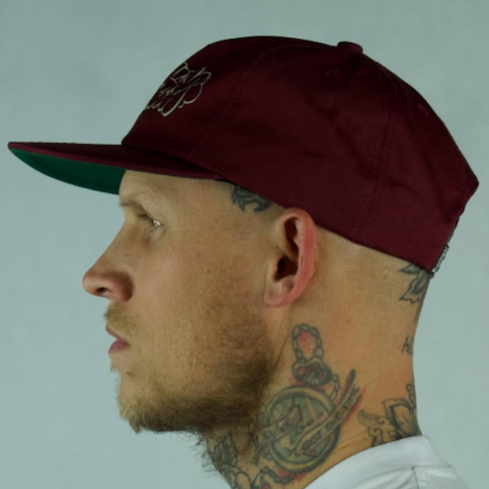 Maroon Throwie caps