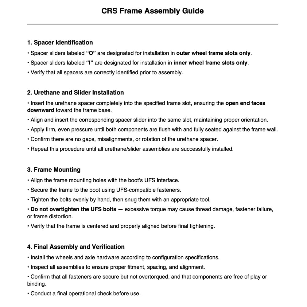 UFS CRS Suspension 95A Austin Paz