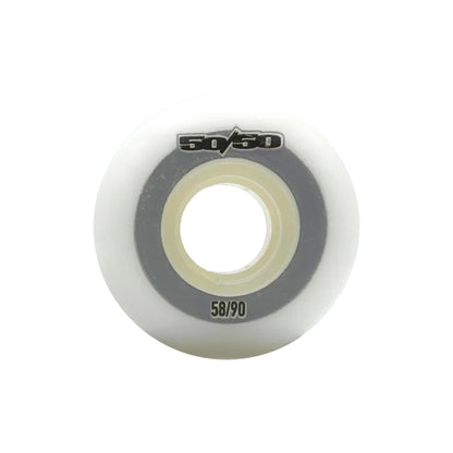 58mm/90A 4-pack White