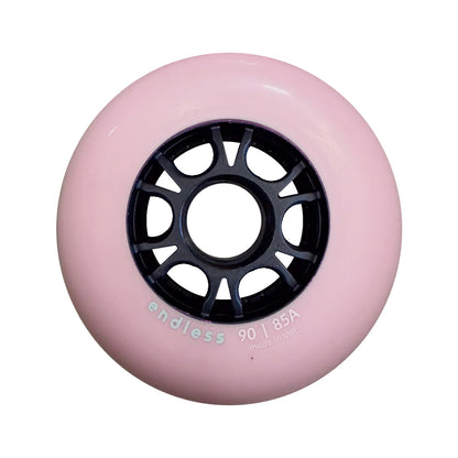 90mm/85A soft pink 4-pack