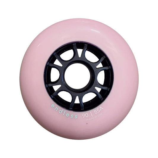 90mm/85A soft pink 4-pack