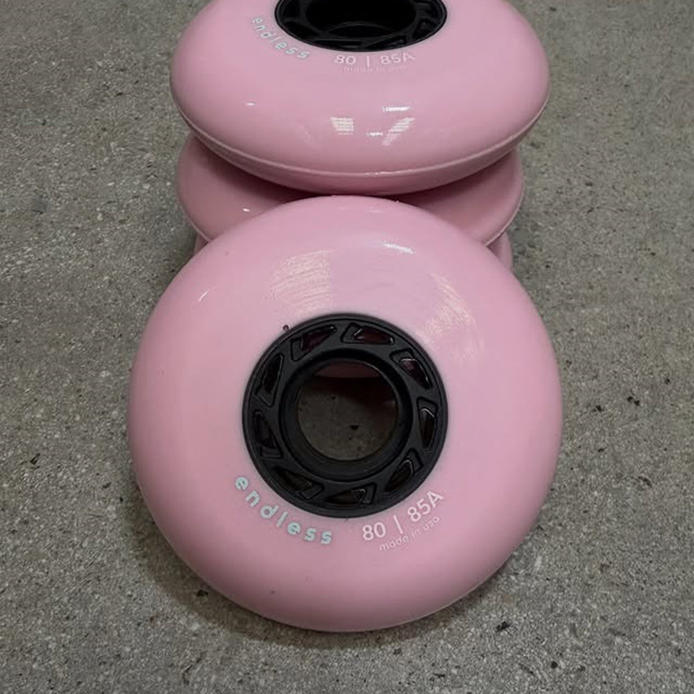 80mm/85A soft pink 4-pack