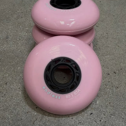 80mm/85A soft pink 4-pack