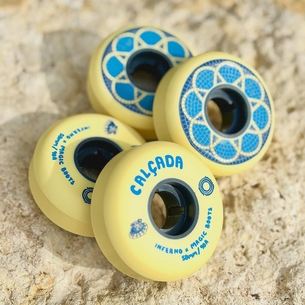 Inferno x Magic Boots Calçada 58mm/90A 4-pack