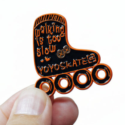 Skate Pin orange