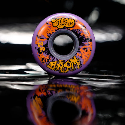 Andrew Broom 60mm/90A Purple/orange 4-pack