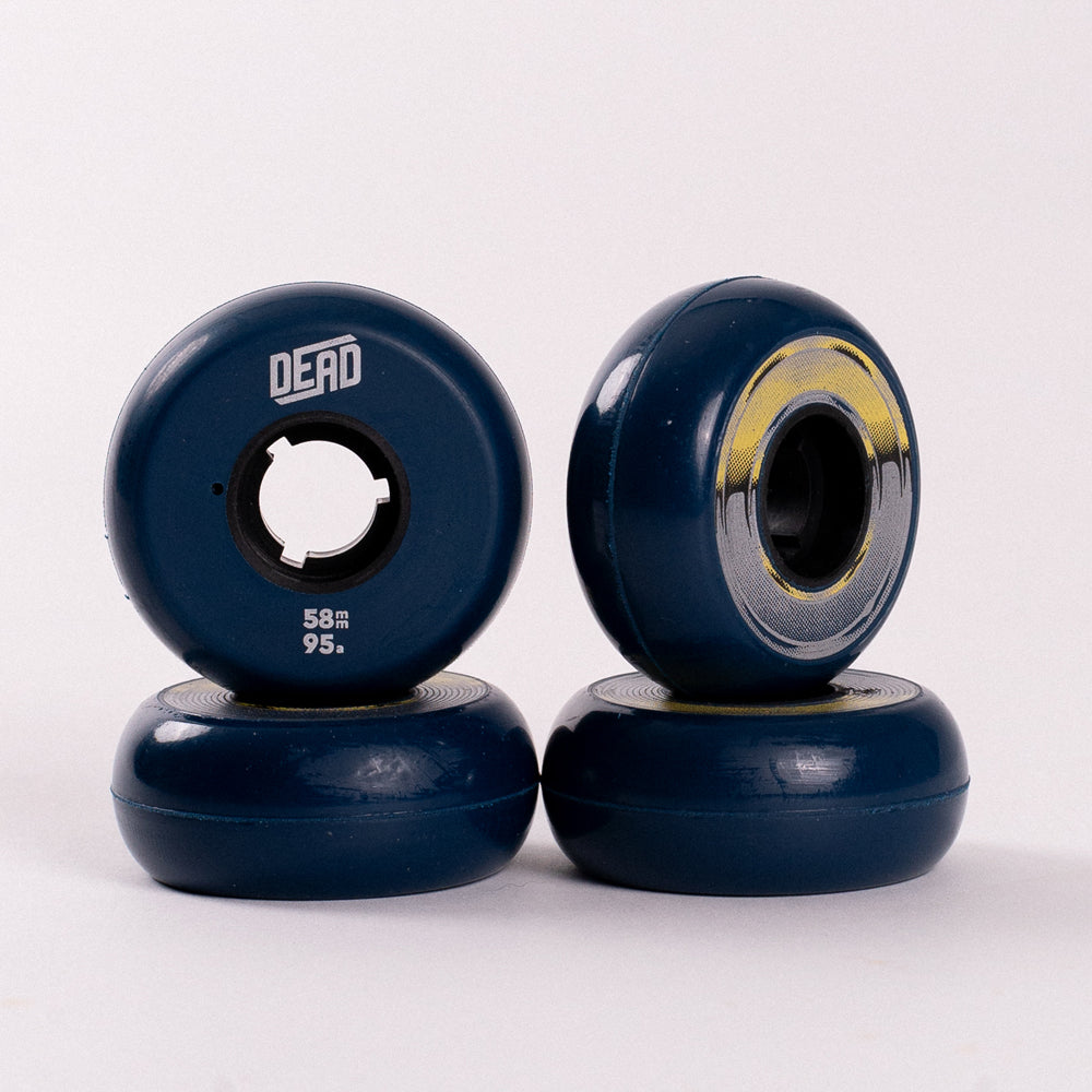 Team 58mm/95A Navy 4-pack