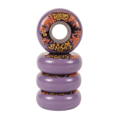Andrew Broom 60mm/90A Purple/orange 4-pack