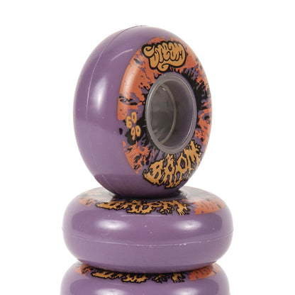 Andrew Broom 60mm/90A Purple/orange 4-pack