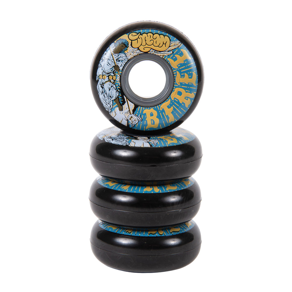 Brian Freeman 60mm/92A Black/Blue 4-pack