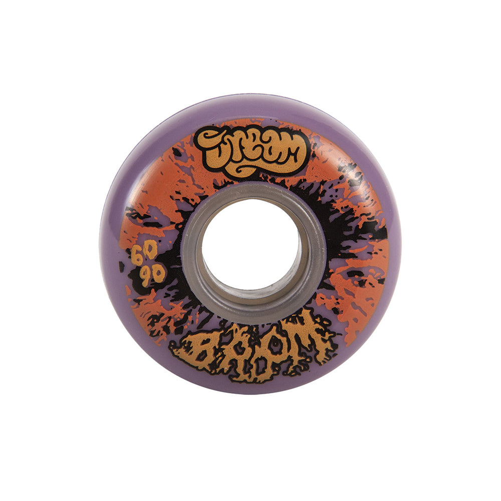 Andrew Broom 60mm/90A Purple/orange 4-pack