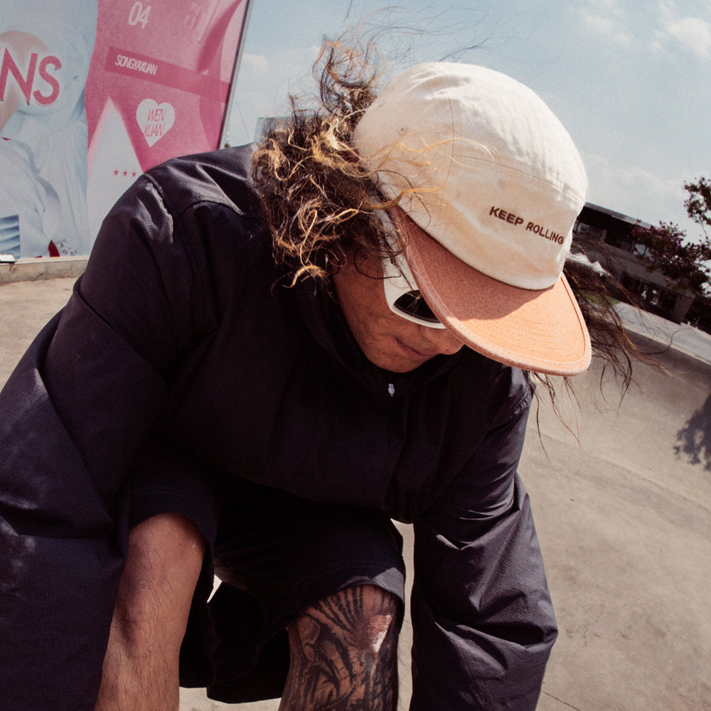 5 Panel ”Keep Rolling" Cap