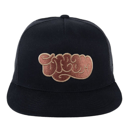 Logo Trucker Hat Black/Copper/Gold