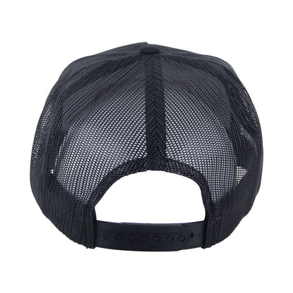 Logo Trucker Hat Black/Copper/Gold