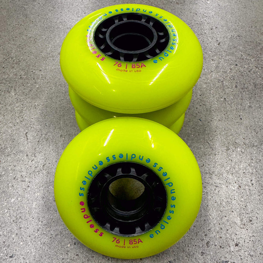 76mm/85A Neon Yellow Pcs