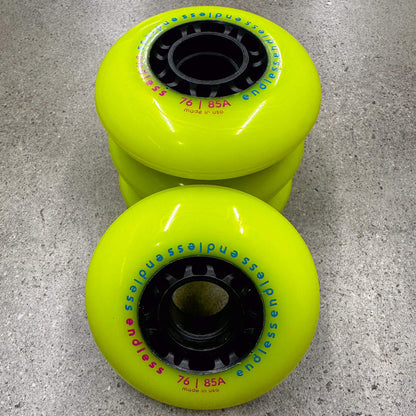 76mm/85A Neon Yellow Pcs
