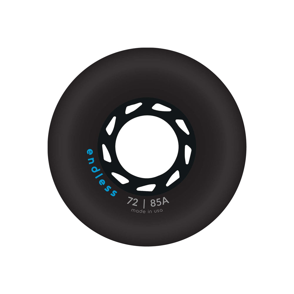 72mm/85A Black 4-pack