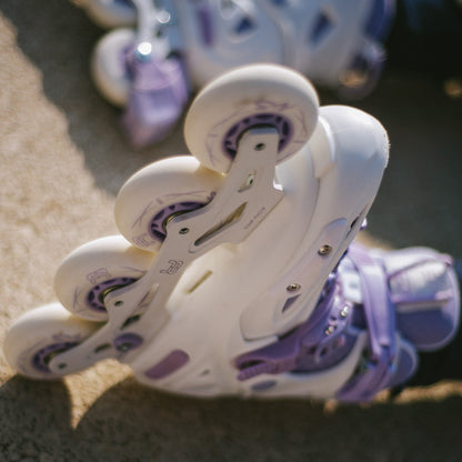 AXS White/Purple