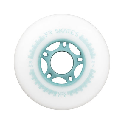 Downtown 90mm/85A 4-Pack White/Blue