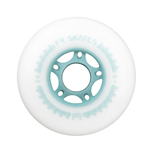 Downtown 90mm/85A 4-Pack White/Blue