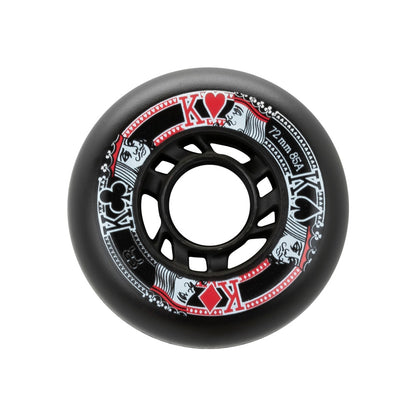 Street Kings 72mm/85A black 4-pack