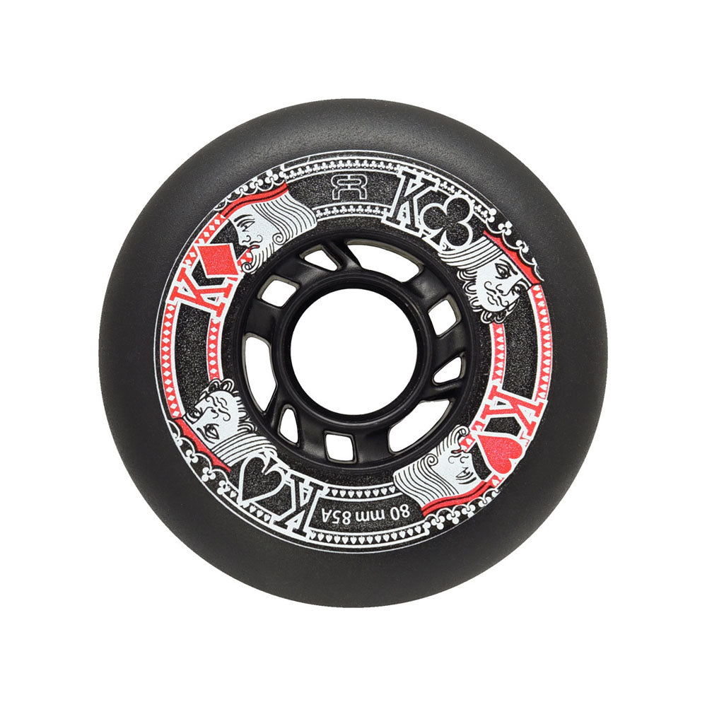 Street Kings 80mm/85A black 4-pack