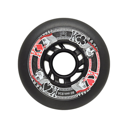 Street Kings 80mm/85A black 4-pack