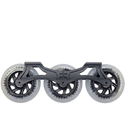 UFS Freeride 3x110mm 236mm black + Wheels set