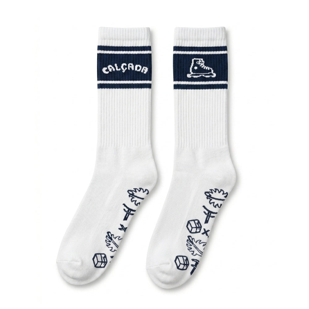Calçada Socks White/blue