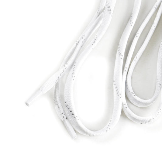 Hockey Laces  metal tips 170cm white