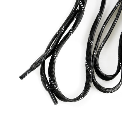 Hockey Laces with metal tips 170cm black