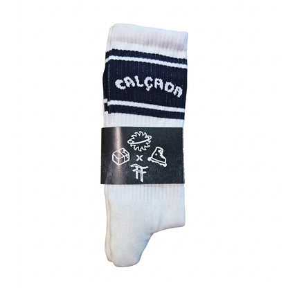 Calçada Socks White/blue