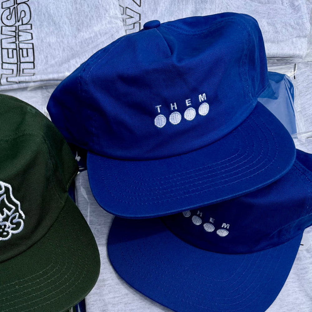 Snapback Dots blue