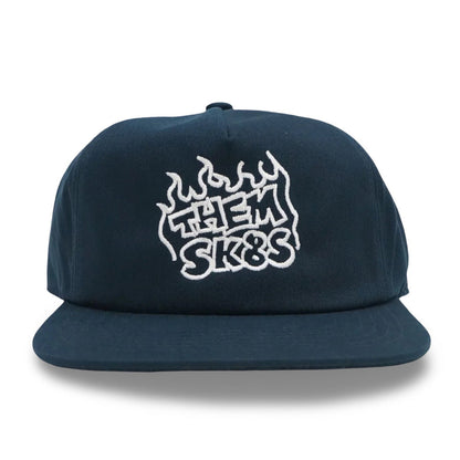 Snapback Fire blue