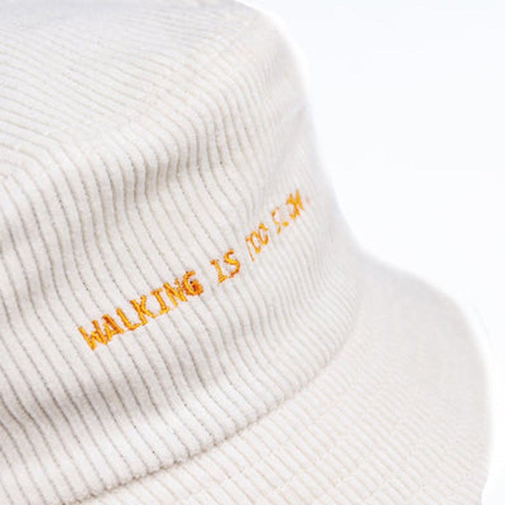 Bucket Hat "Walking is too slow"