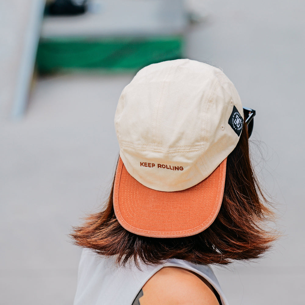 5 Panel ”Keep Rolling" Cap