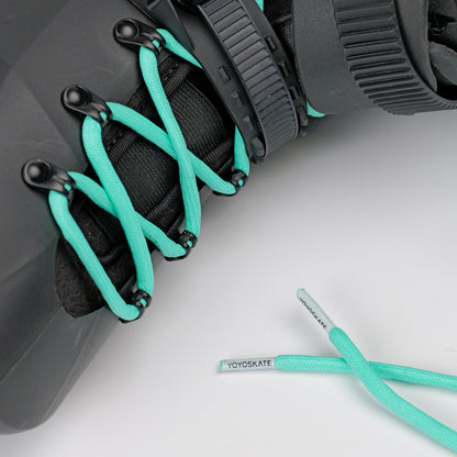 Zest Waxed Laces 160cm Mint