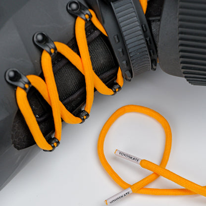 Zest Waxed Laces 160cm Orange