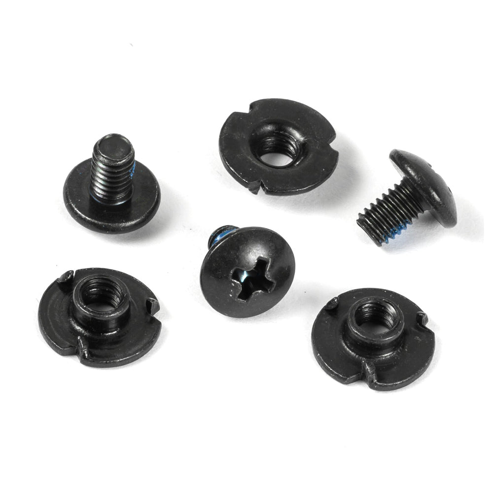 Buckle Bolts+Nuts M4 L6 3-pack