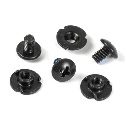 Buckle Bolts+Nuts M4 L6 3-pack