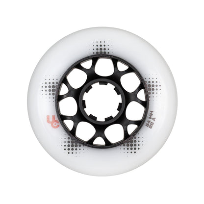 Team PRO 84mm/88A White 4-Pack