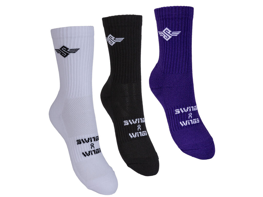 Swings  Crew Socks 3-pack
