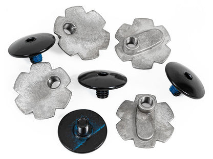 Cuff bolts Eclipse Hinge black 4-pack