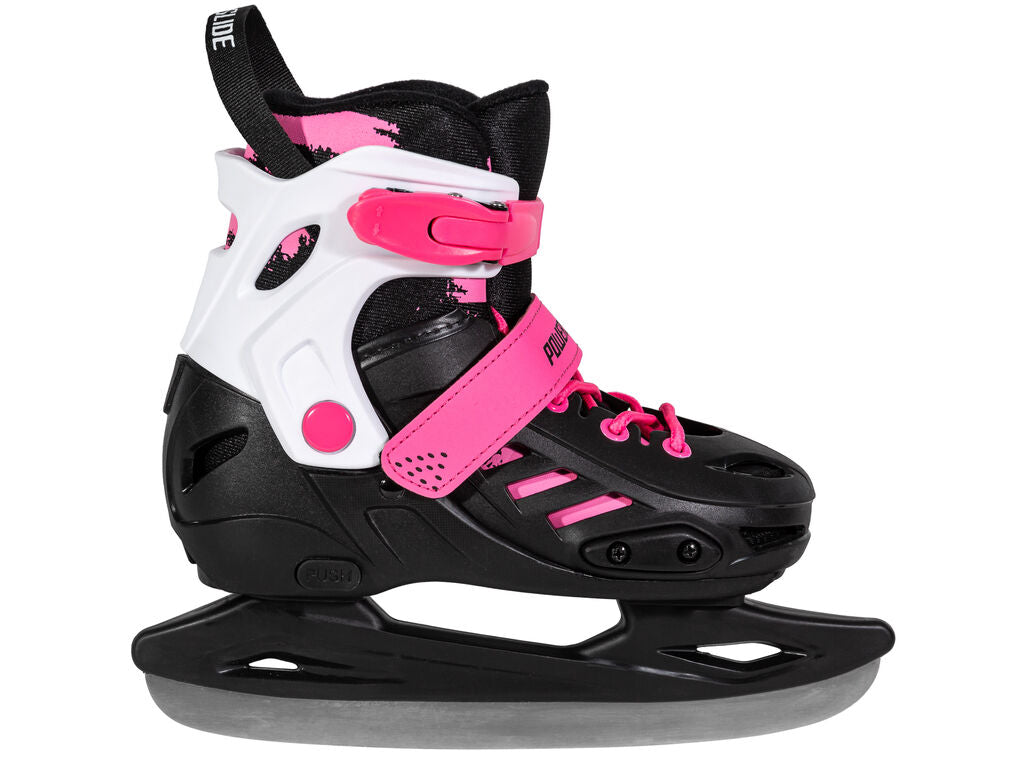 Khaan Jr. adj. Pink ice skate