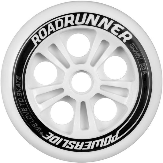 Roadrunner 150mm/85A PU-Wheel White pcs