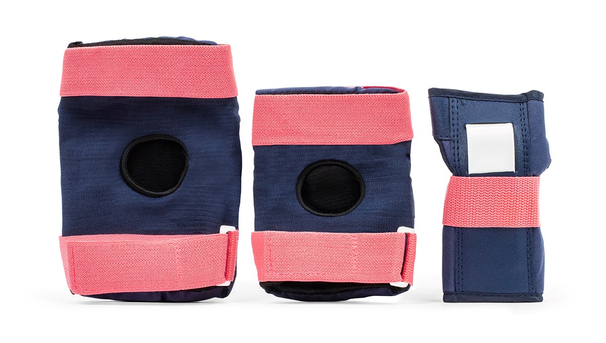 Heavy Duty Triple Pad Set Blue / Pink