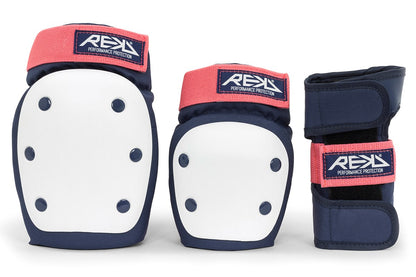 Heavy Duty Triple Pad Set Blue / Pink