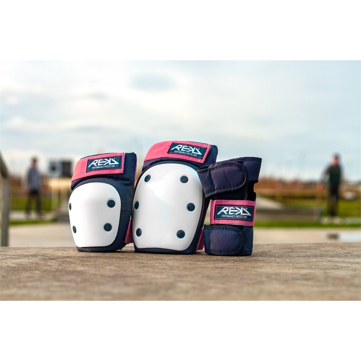 Heavy Duty Triple Pad Set Blue / Pink